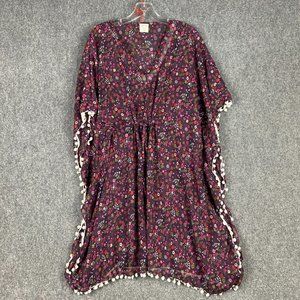 Ananda Blouse One Size Women's Sleeveless Floral 100% Polyester